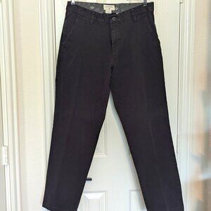 Mens Black Straight Fit Dockers W32 L30
